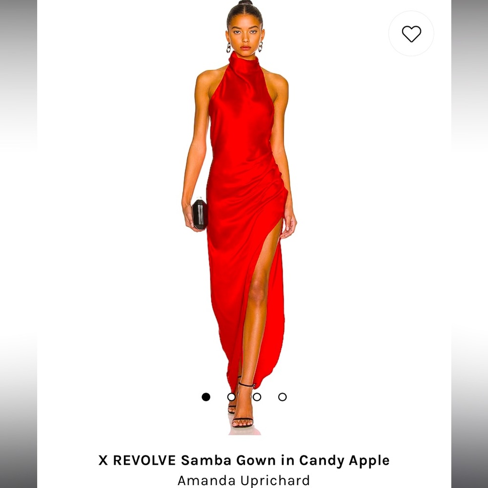 Amanda Uprichard X REVOLVE Samba Gown in Candy Apple